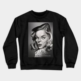 Lauren Bacall Crewneck Sweatshirt